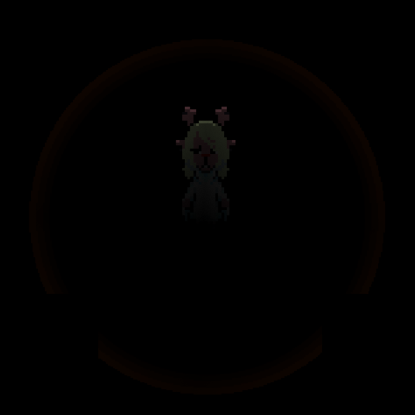 Noelle in a maze